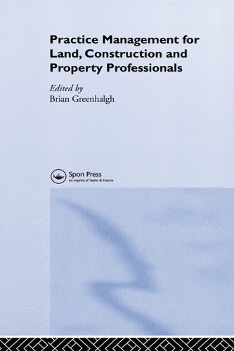 Бумажная книга «Practice Management for Land, Construction and Property Professionals» - фото №1