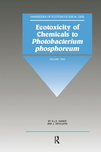 Паперова книга «Ecotoxicity of Chemicals to Photobacterium Phosphoreum» - фото №1