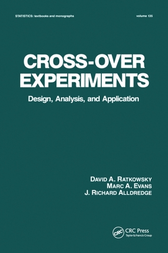 [object Object] «Cross-Over Experiments: Design, Analysis and Application», авторов Дэвид Ратковский, Марк А. Эванс, Ричард Алдредж - фото №1