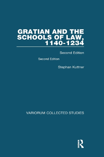 Бумажная книга «Gratian and the Schools of Law, 1140-1234: Second Edition», автор Стефан Каттнер - фото №1
