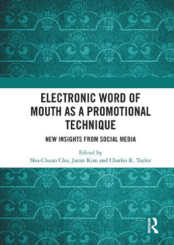 Бумажная книга «Electronic Word of Mouth as a Promotional Technique: New Insights from Social Media» - фото №1