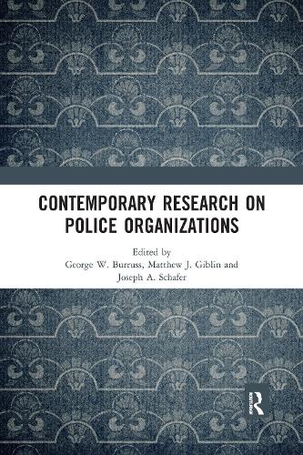 Бумажная книга «Contemporary Research on Police Organizations» - фото №1
