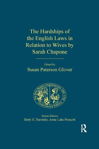 Бумажная книга «The Hardships of the English Laws in Relation to Wives by Sarah Chapone» - фото №1