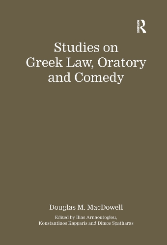 Бумажная книга «Studies on Greek Law, Oratory and Comedy» - фото №1