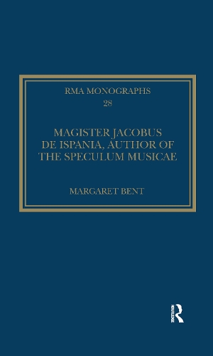 Бумажная книга «Magister Jacobus de Ispania, Author of the Speculum musicae», автор Маргарет Бент - фото №1