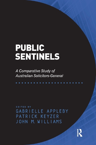 Паперова книга «Public Sentinels: A Comparative Study of Australian Solicitors-General», автор Патрік Кейзер - фото №1