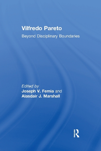 Бумажная книга «Vilfredo Pareto: Beyond Disciplinary Boundaries» - фото №1