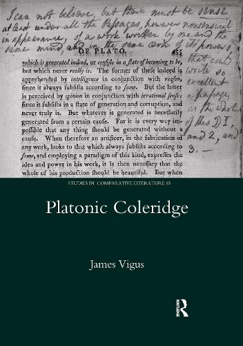 Паперова книга «Platonic Coleridge», автор Джеймс Вігус - фото №1
