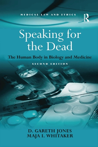 Бумажная книга «Speaking for the Dead: The Human Body in Biology and Medicine», авторов Д. Гарет Джонс, Майя И. Уитакер - фото №1