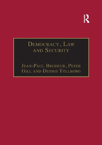 Бумажная книга «Democracy, Law and Security: Internal Security Services in Contemporary Europe» - фото №1