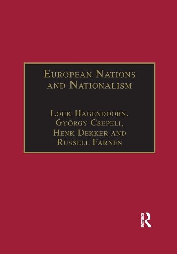 Бумажная книга «European Nations and Nationalism: Theoretical and Historical Perspectives», авторов Гьорги Чепели, Луук Хагендорн, Рассел Фарнен - фото №1