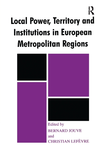 Бумажная книга «Local Power, Territory and Institutions in European Metropolitan Regions: In Search of Urban Gargantuas» - фото №1