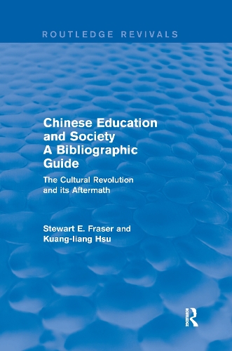 Бумажная книга «Chinese Education and Society A Bibliographic Guide: A Bibliographic Guide», авторов Куанг-Лианг Хсу, Стюарт Фрейзер - фото №1