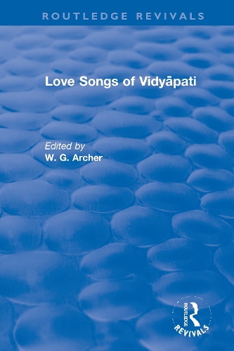 Бумажная книга «Love Songs of Vidyāpati» - фото №1