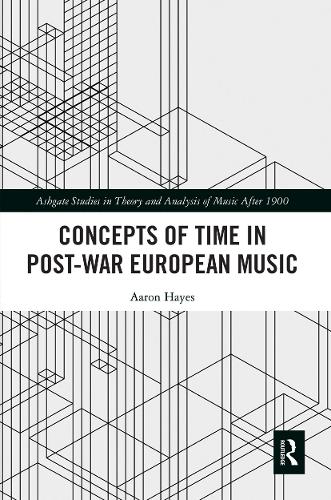Бумажная книга «Concepts of Time in Post-War European Music», автор Аарон Хейс - фото №1