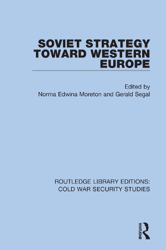 Бумажная книга «Soviet Strategy Toward Western Europe» - фото №1