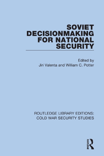 Бумажная книга «Soviet Decisionmaking for National Security» - фото №1