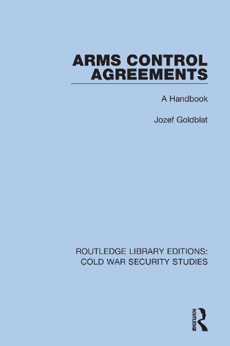 Бумажная книга «Arms Control Agreements: A Handbook», автор Юзеф Гольдблат - фото №1