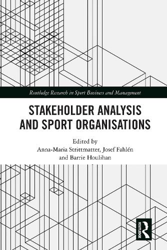 Бумажная книга «Stakeholder Analysis and Sport Organisations» - фото №1