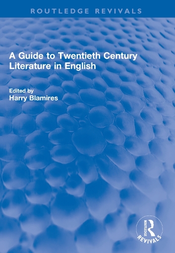 Бумажная книга «A Guide to Twentieth Century Literature in English» - фото №1