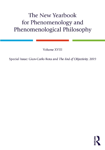Paper book «The New Yearbook for Phenomenology and Phenomenological Philosophy: Volume 18, Special Issue: Gian-Carlo Rota and The End of Objectivity, 2019», authors Burt C. Hopkins, John J. Drummond - фото №1