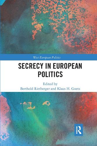 Паперова книга «Secrecy in European Politics» - фото №1