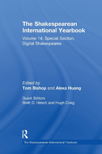 Паперова книга «The Shakespearean International Yearbook: Volume 14: Special Section, Digital Shakespeares» - фото №1