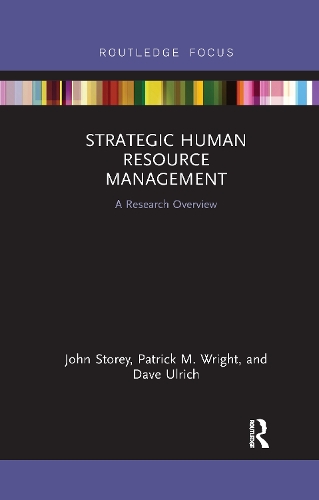 Бумажная книга «Strategic Human Resource Management: A Research Overview», авторов Дэйв Ульрих, Джон Стоури, Патрик М. Райт - фото №1