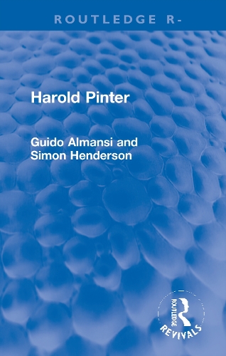 Паперова книга «Harold Pinter», авторів Гвідо Альмансі, Саймон Хендерсон - фото №1