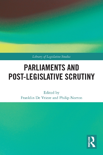 Бумажная книга «Parliaments and Post-Legislative Scrutiny» - фото №1