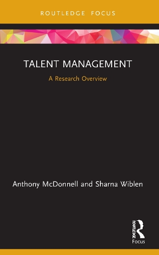 Бумажная книга «Talent Management: A Research Overview», авторов Энтони Макдоннелл, Шарна Виблен - фото №1