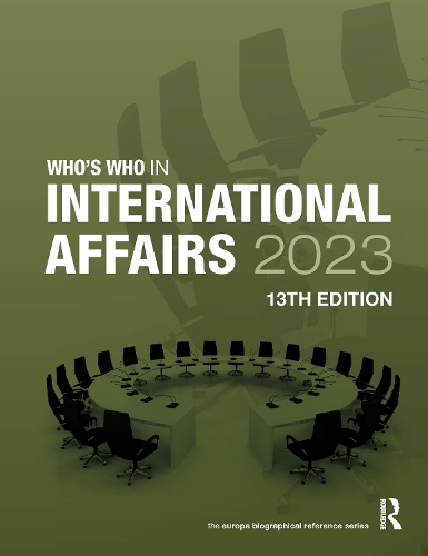 Бумажная книга «Who's Who in International Affairs 2023» - фото №1