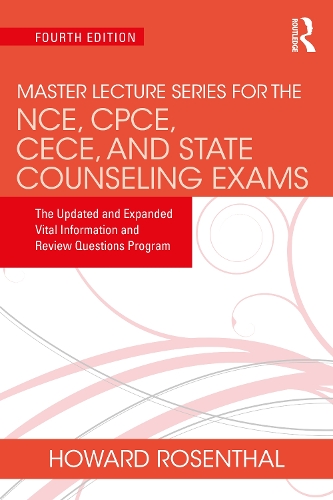 Бумажная книга «Master Lecture Series for the NCE, CPCE, CECE, and State Counseling Exams: The Updated and Expanded Vital Information and Review Questions Program», авторов Говард Розенталь, Неизвестный автор - фото №1