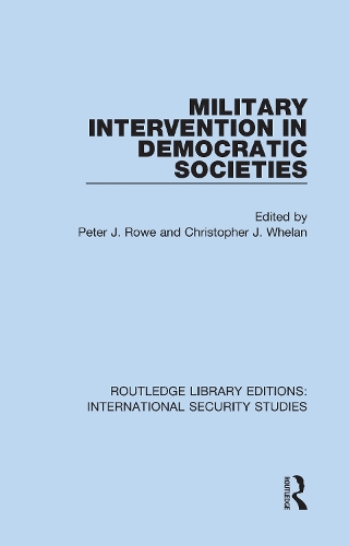 Бумажная книга «Military Intervention in Democratic Societies» - фото №1