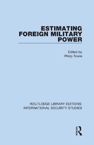 Бумажная книга «Estimating Foreign Military Power» - фото №1