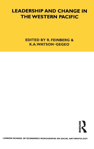 Паперова книга «Leadership and Change in the Western Pacific» - фото №1