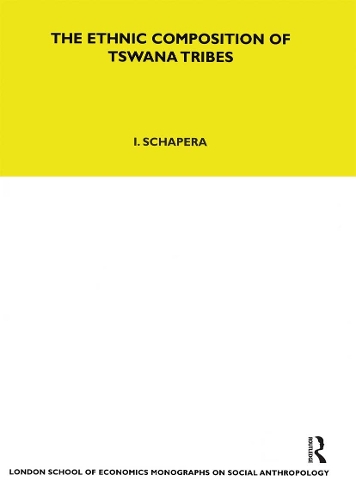 Бумажная книга «The Ethnic Composition of Tswana Tribes», автор Исаак Шапера - фото №1