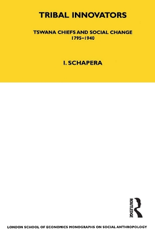 Паперова книга «Tribal Innovators: Tswana Chiefs and Social Change 1795-1940», автор Ісаак Шапера - фото №1