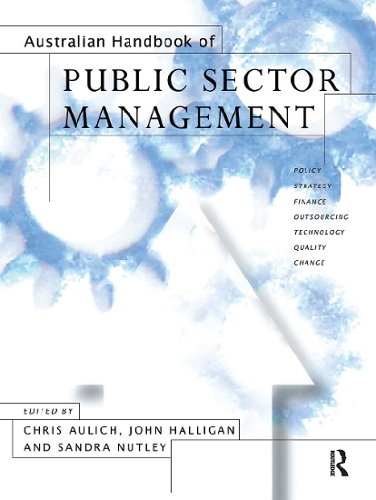 Бумажная книга «Australian Handbook of Public Sector Management» - фото №1