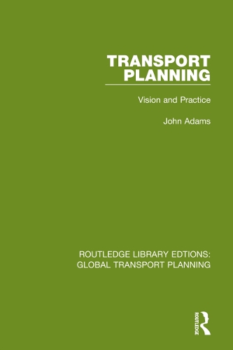 Паперова книга «Transport Planning: Vision and Practice», автор Джон Адамс - фото №1