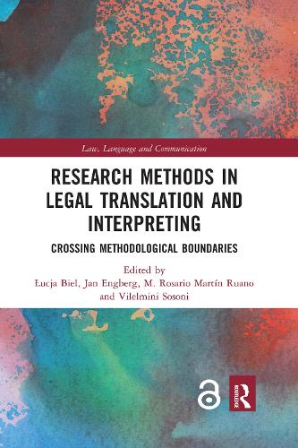 [object Object] «Research Methods in Legal Translation and Interpreting: Crossing Methodological Boundaries» - фото №1