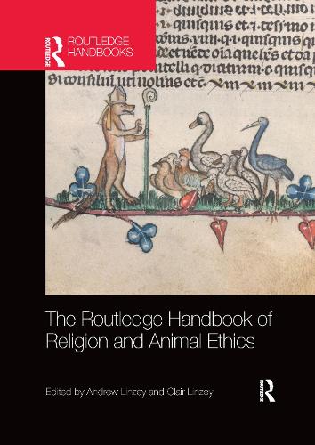 Паперова книга «The Routledge Handbook of Religion and Animal Ethics» - фото №1