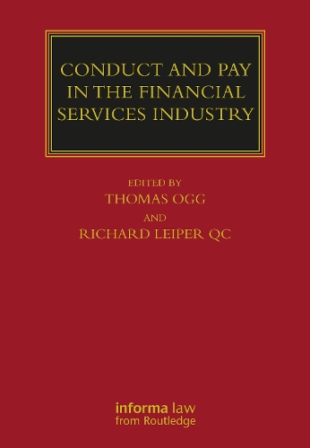 Бумажная книга «Conduct and Pay in the Financial Services Industry: The regulation of individuals» - фото №1