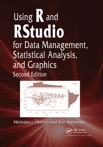 Паперова книга «Using R and RStudio for Data Management, Statistical Analysis, and Graphics», авторів Кен Кляйнман, Ніколас Дж. Хортон - фото №1