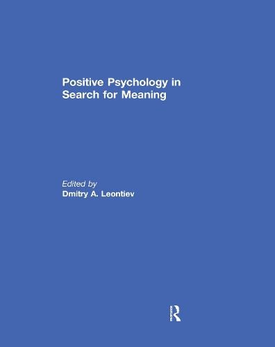 Паперова книга «Positive Psychology in Search for Meaning» - фото №1