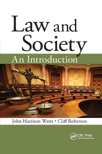 Паперова книга «Law and Society: An Introduction», авторів Кліфф Роберсон, Джон Гаррісон Уоттс - фото №1