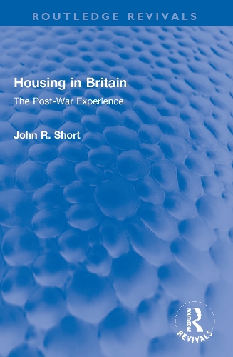 Бумажная книга «Housing in Britain: The Post-War Experience», автор Джон Р. Шорт - фото №1
