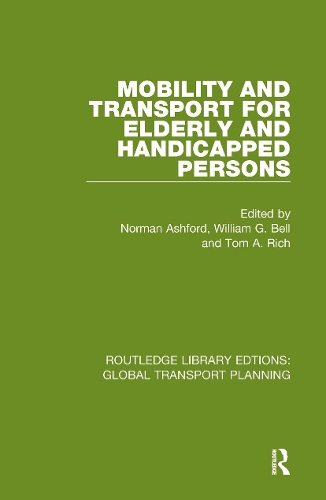 Бумажная книга «Mobility and Transport for Elderly and Handicapped Persons» - фото №1