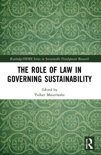 Паперова книга «The Role of Law in Governing Sustainability» - фото №1