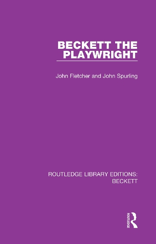 Бумажная книга «Beckett the Playwright», автор Джон Сперлинг - фото №1